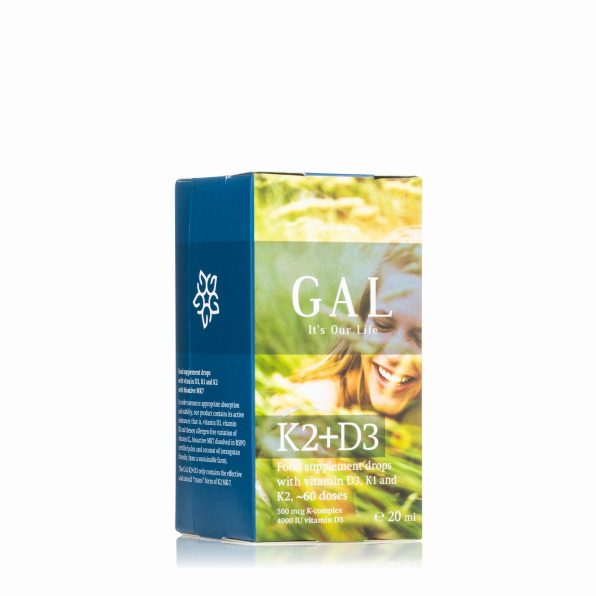 GAL K-Complex+D3 Vitamin Drops (60 doses)