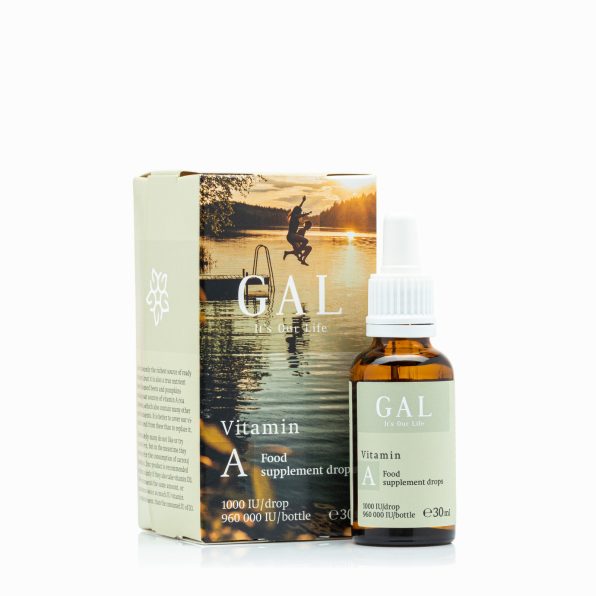 GAL Vitamin A Drops 1000 IU X 960 servings